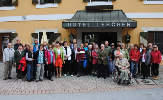 Der Tagesausflug im September führte nach Oberwölz, zur Eselsbergalm und nach Murau, wo die Teilnehmer von der 2. Landtagspräsidentin Manuela Khom begrüßt wurden.  